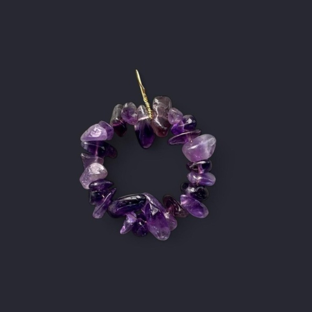 Amethyst Crystal Pendant